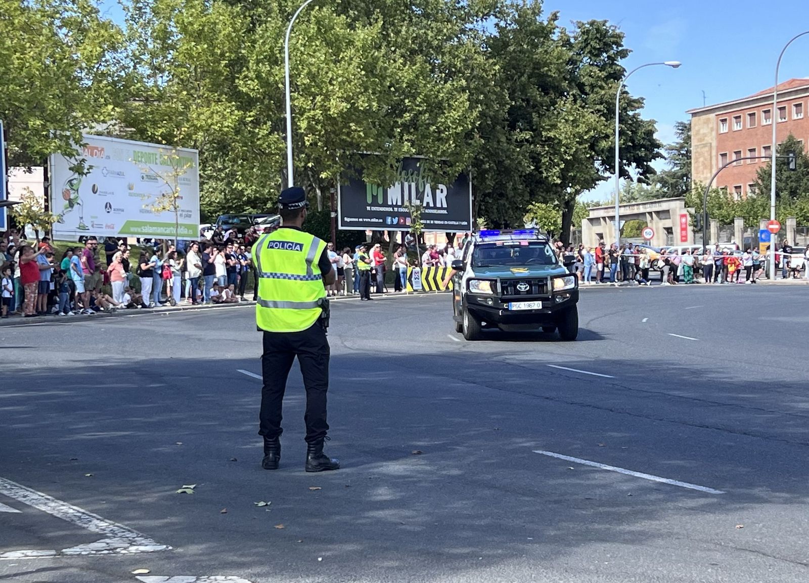Vuelta ciclista a su paso por Salamanca