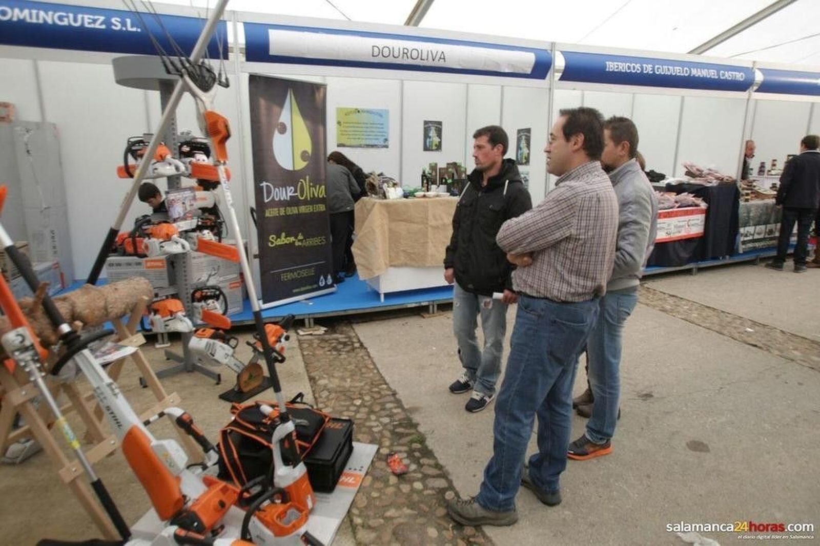 Numerosos visitantes vuelven a respaldar la Feria Transfronteriza del Aceite y el Olivar