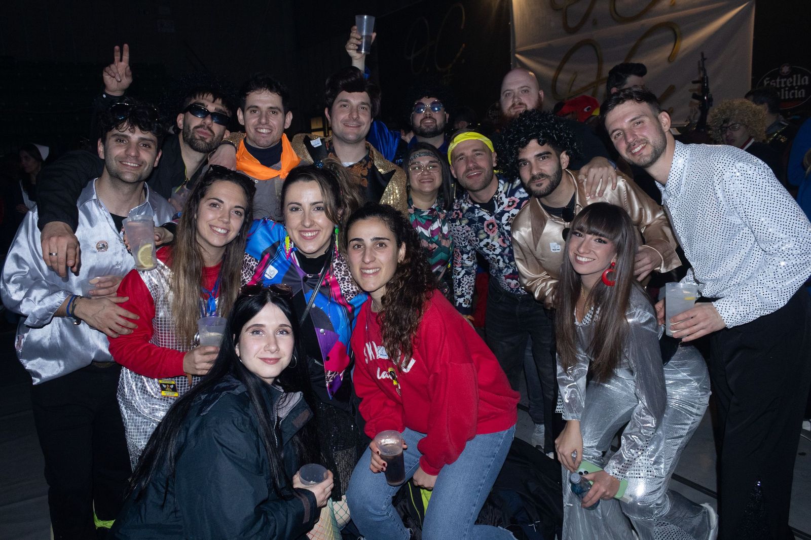 Salamanca de noche, sábado del Carnaval del Toro de Ciudad Rodrigo