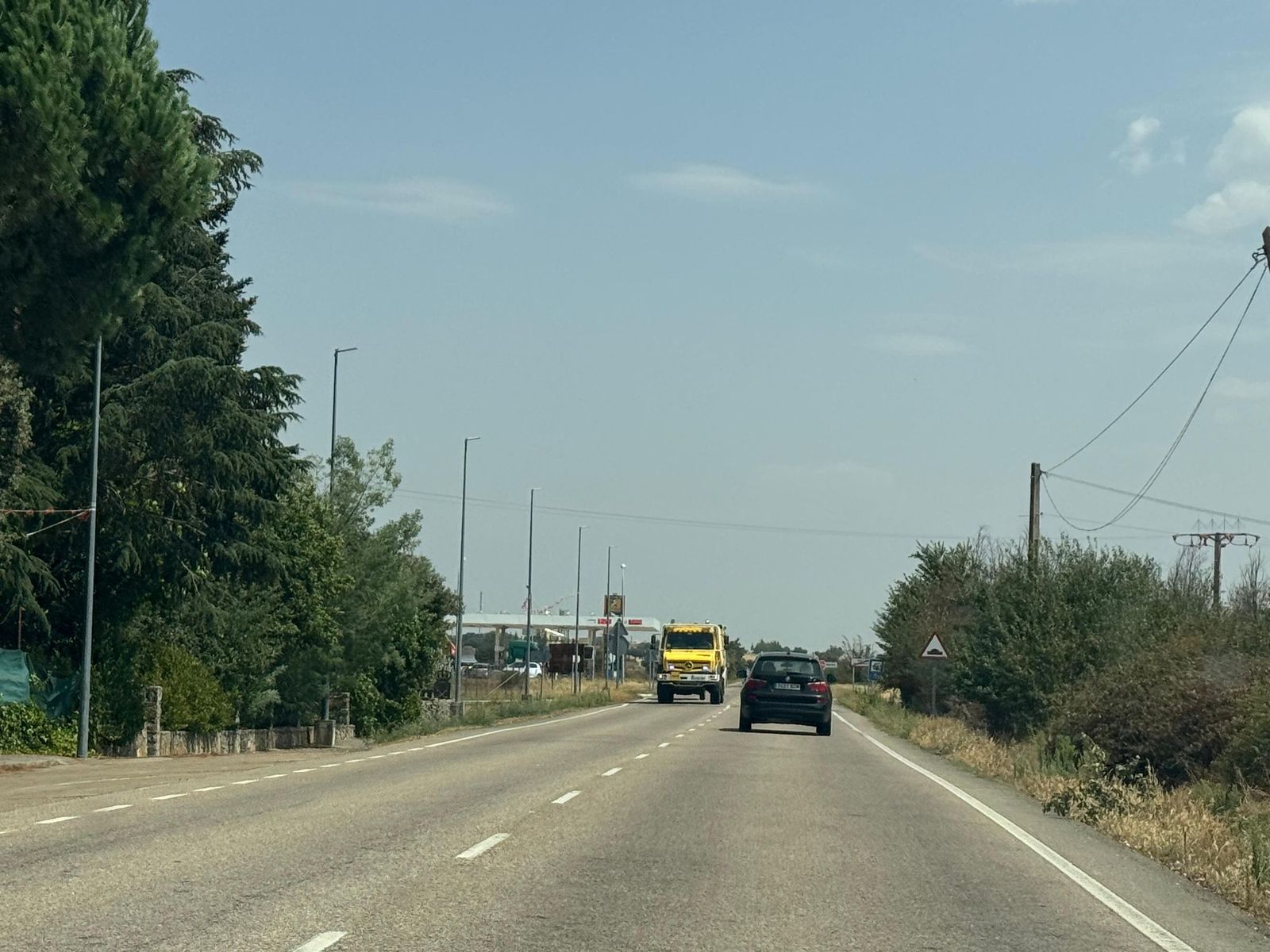 Así han quedado las zonas quemadas durante el incendio de Cipérez