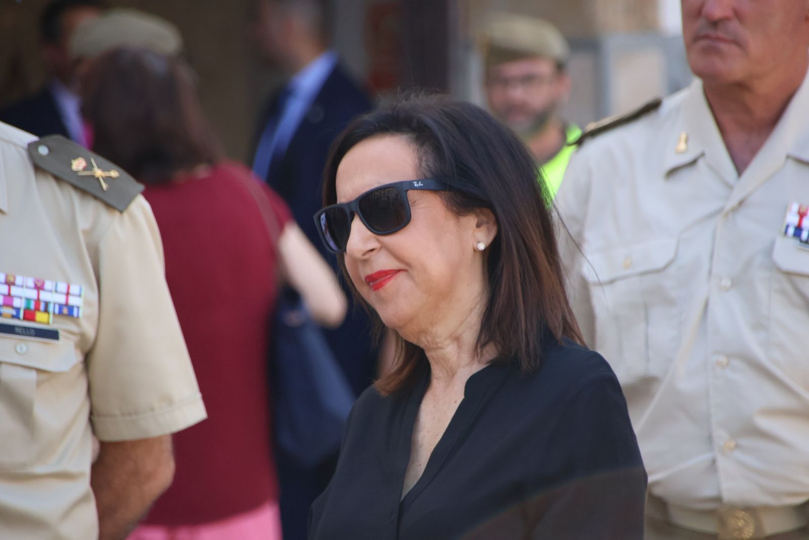 Margarita Robles y Nicanor Sen  visita a Salamanca REI 11