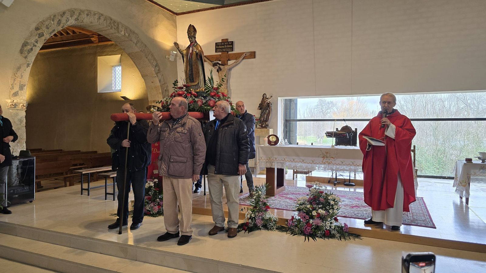 Santa Marta Misa en honor de San Blas