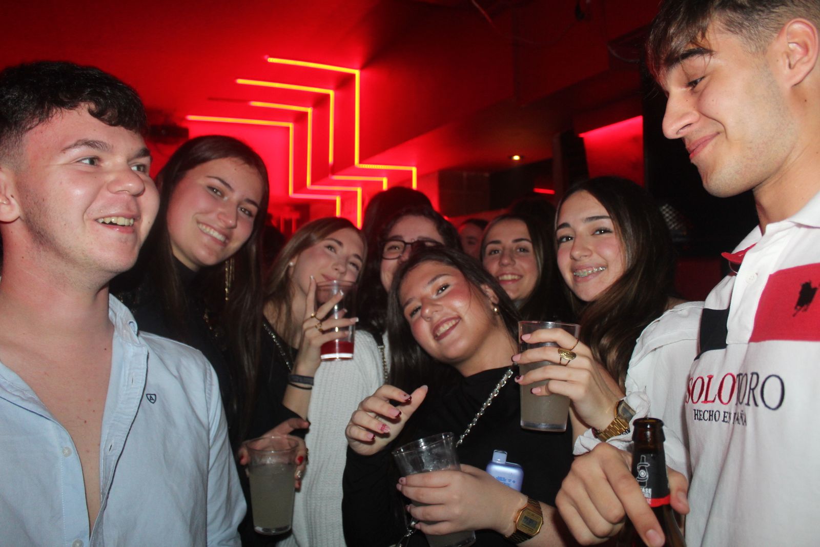 Salamanca de noche, sabado 20 de diciembre