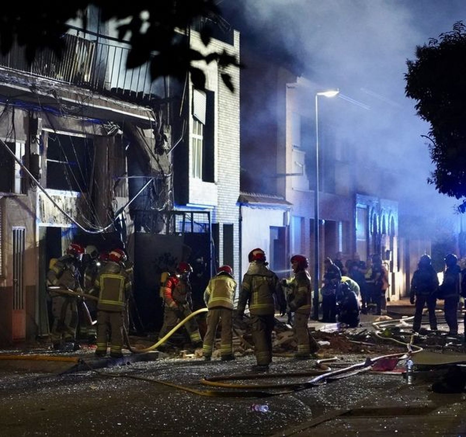 Explosión en un edificio de la calle Goya en Valladolid. Foto ICAL (3)