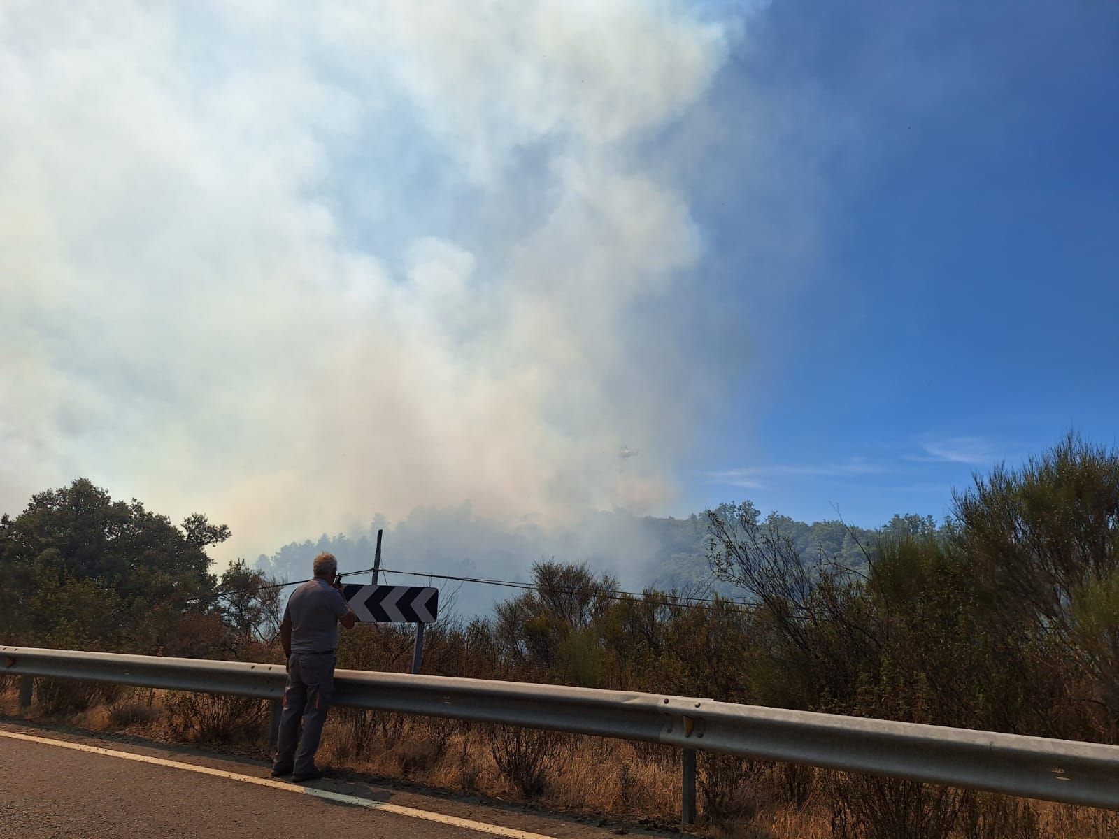 Incendio en Garcibuey