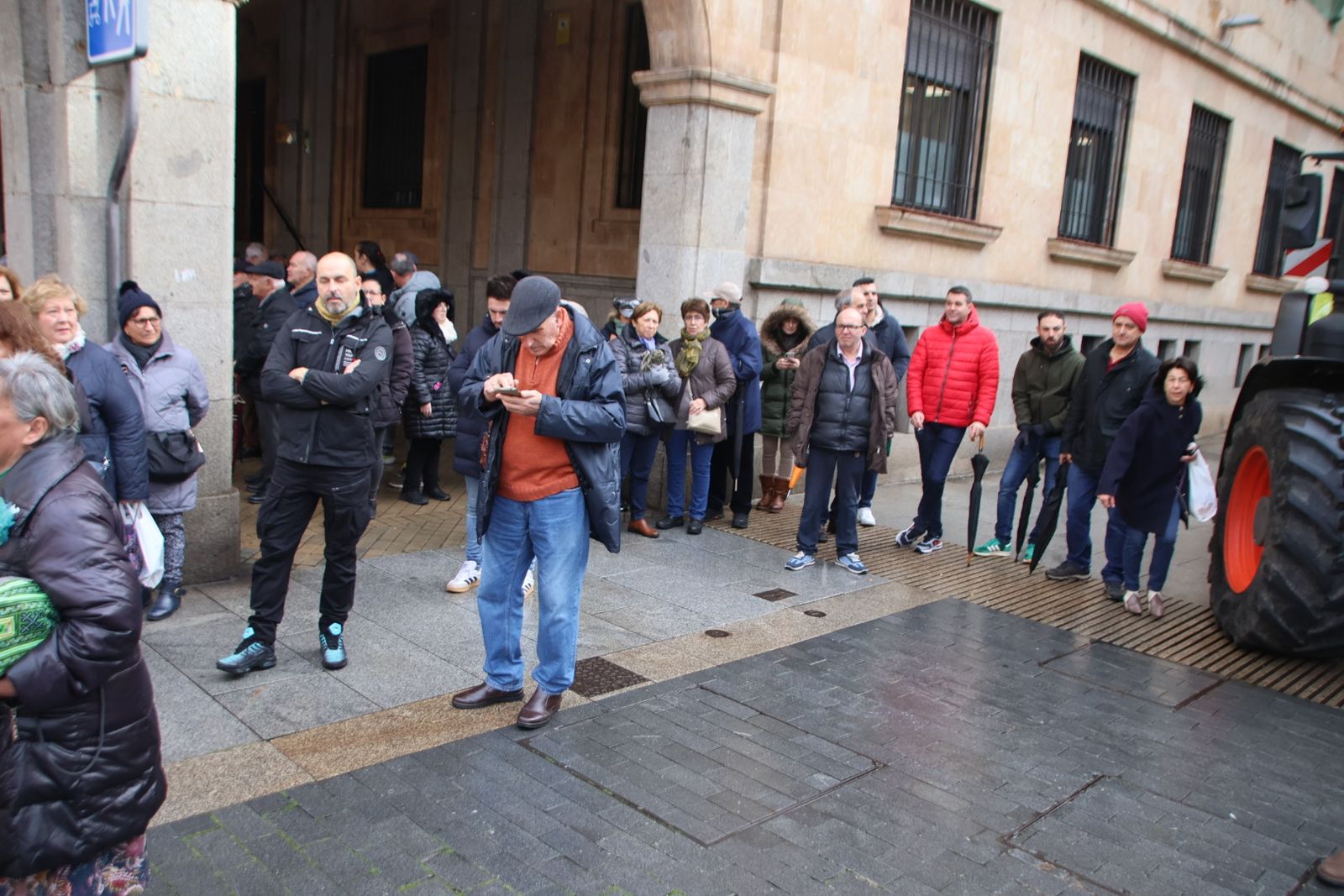 Protesta de los apicultores en Salamanca contra Mercosur