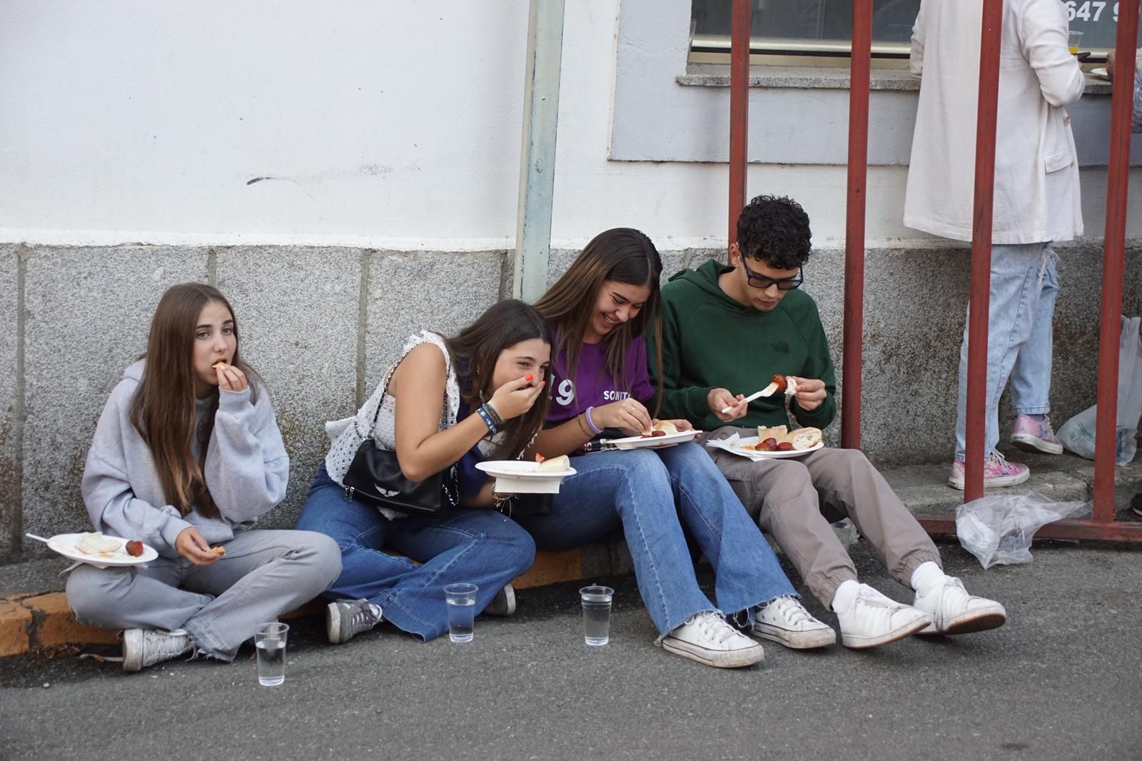 Encierro y capea en Alba de Tormes