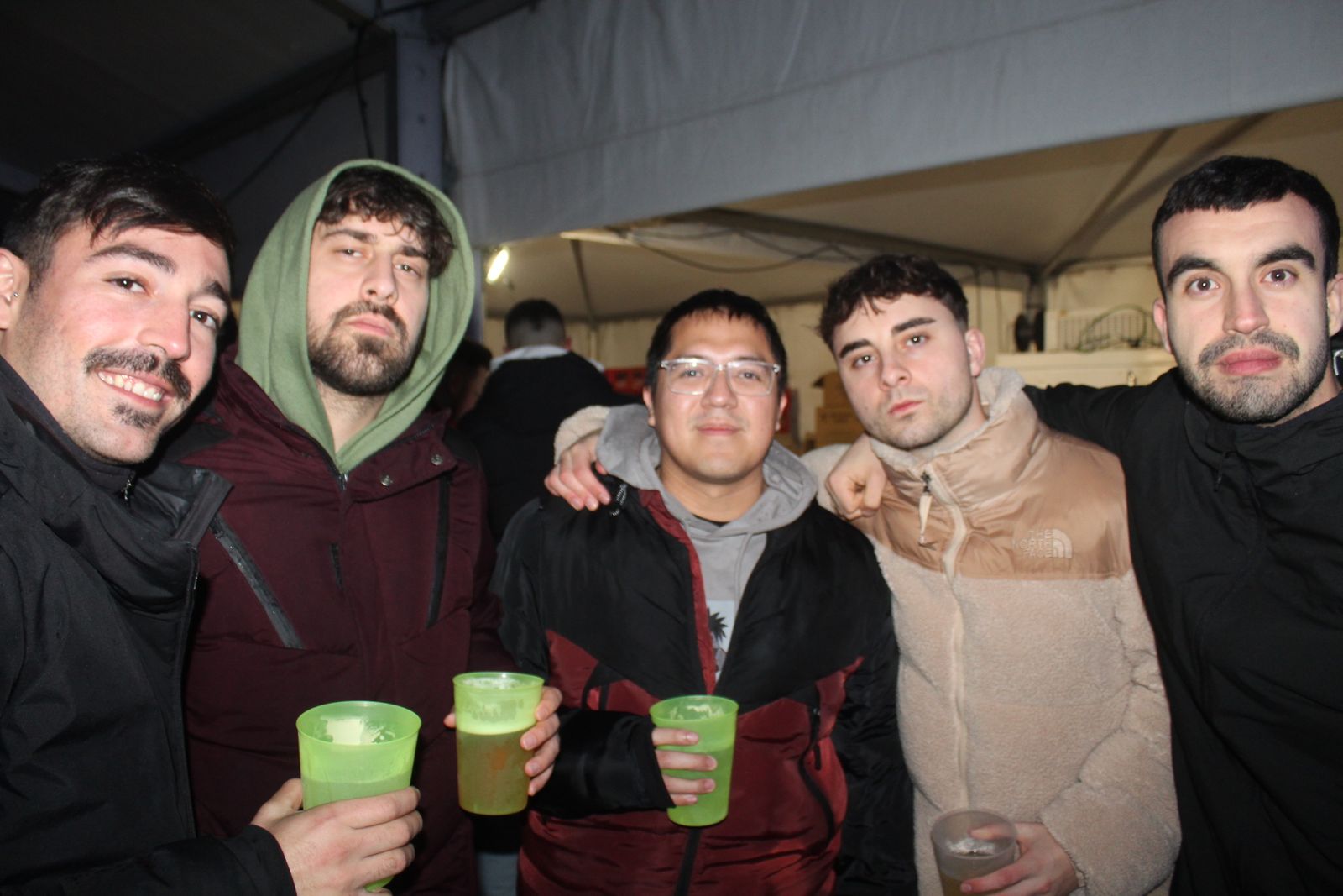 Salamanca de noche, sábado 7 de febrero