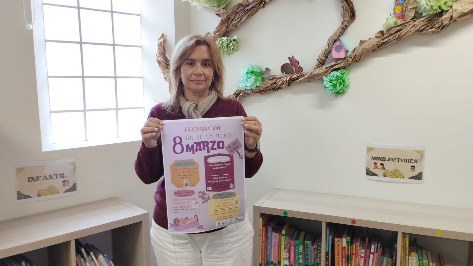 Presentación de la programación por el Día de la Mujer en Aldeatejada