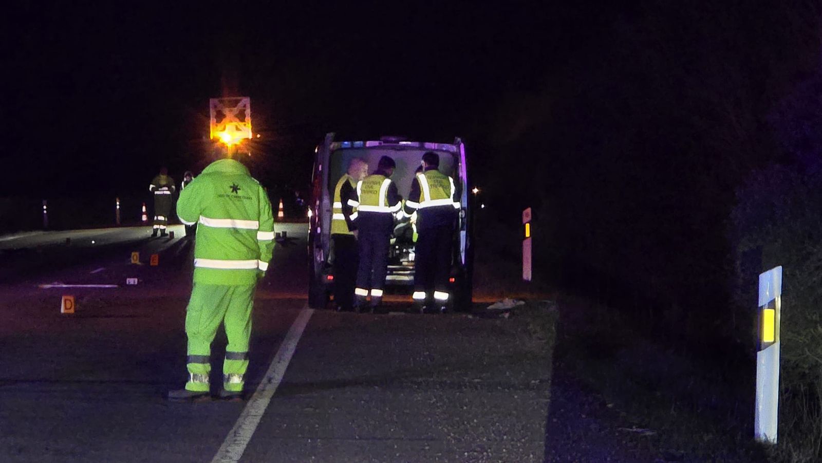 Fallece un varón atropellado en la N-620 a la altura de Aldehuela de la Bóveda