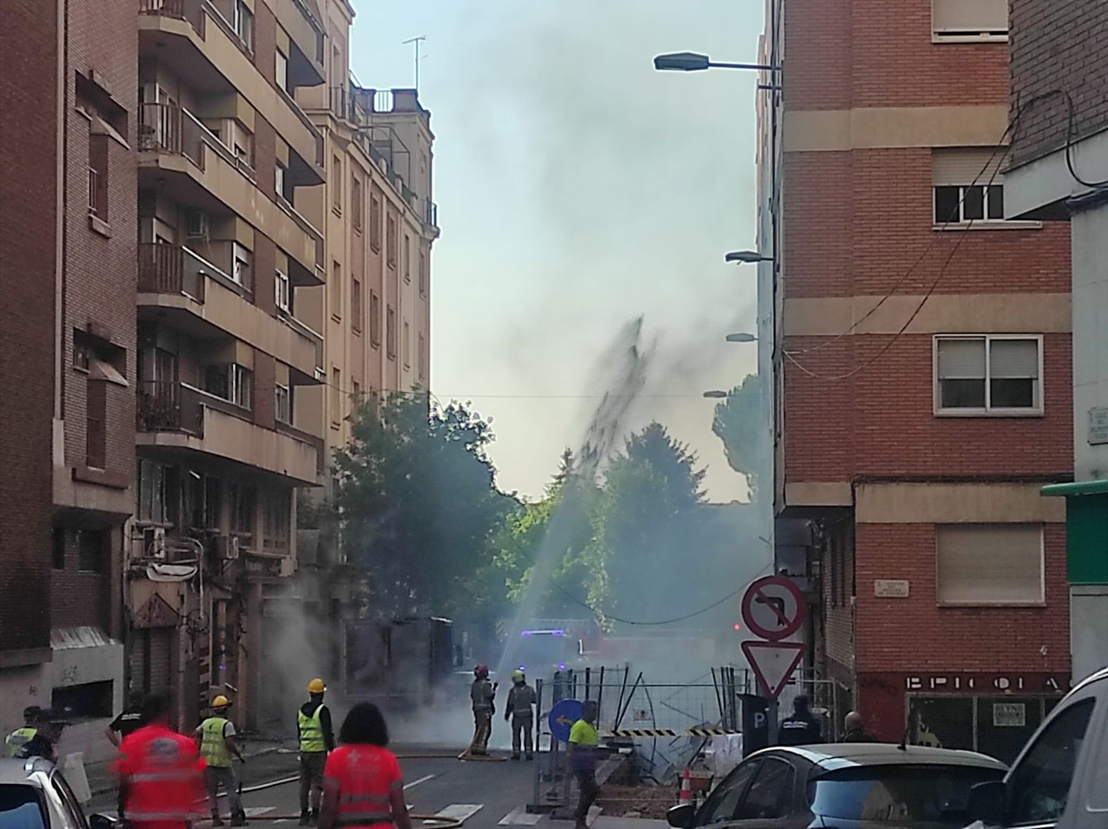 GALERÍA | Así ha sido y se ha vivido la explosión de gas en Zamora
