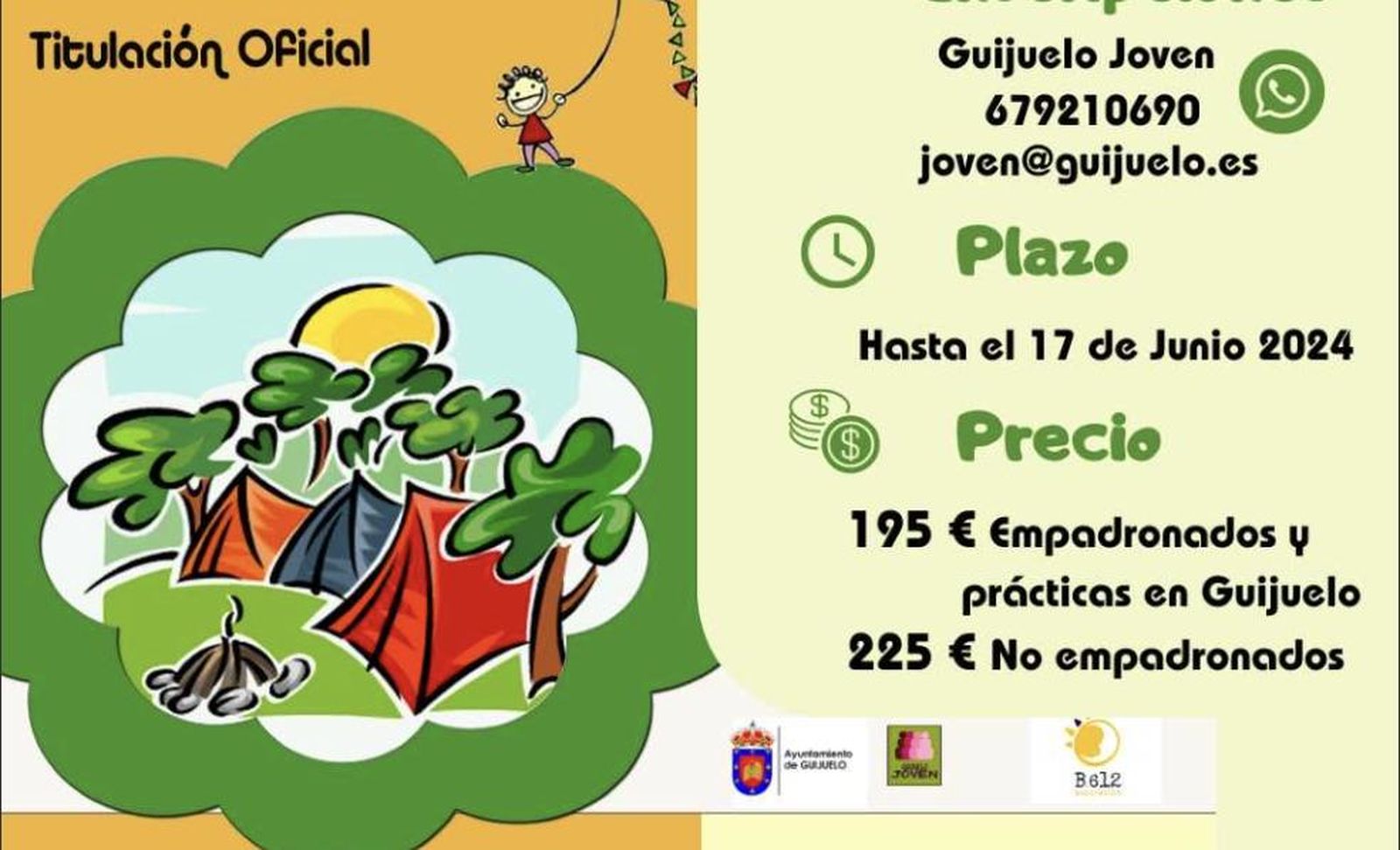 Guijuelo abre las inscripciones para el curso de monitor y tiempo libre Guijuelo abre las inscripciones para el curso de monitor y tiempo libre