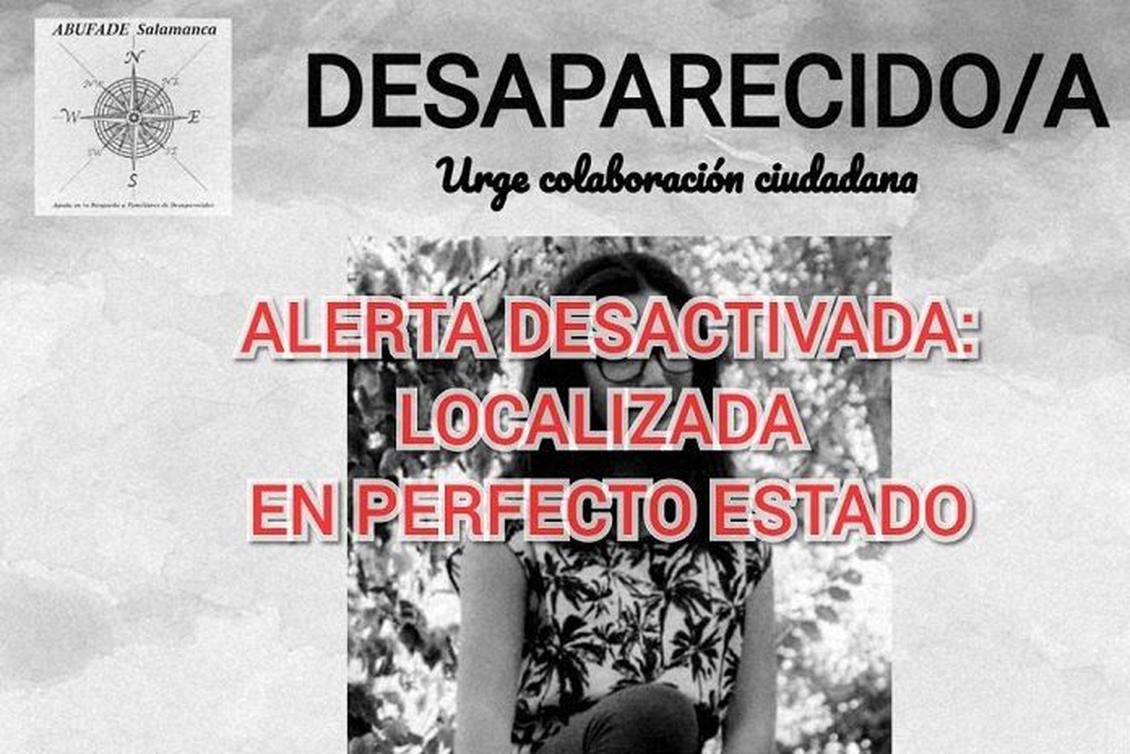 Desaparecida encontrada
