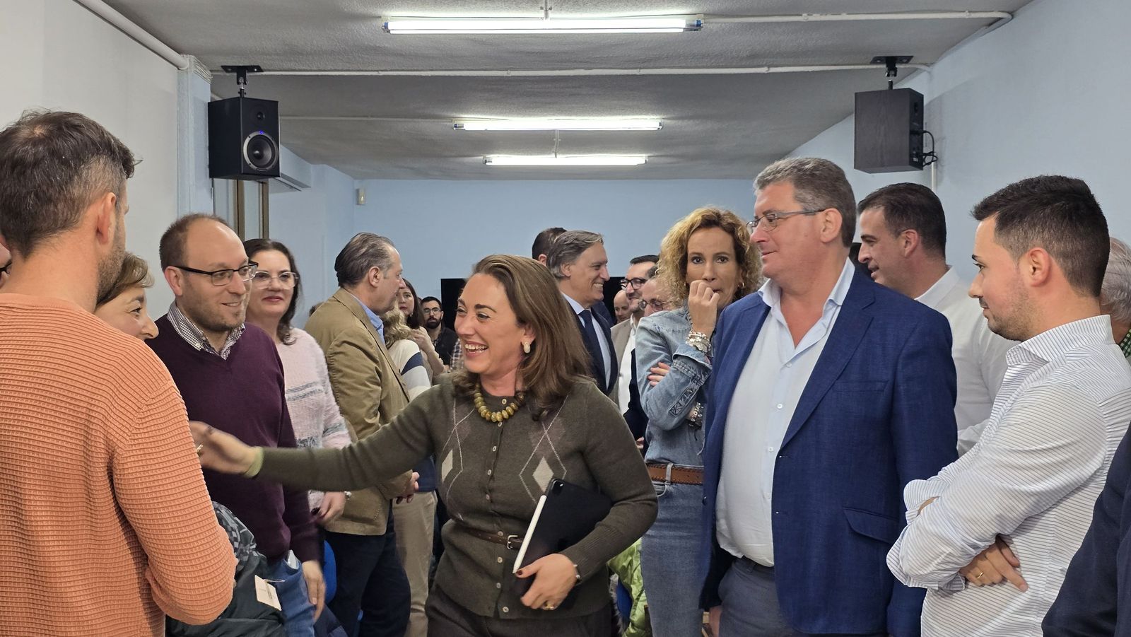 Celebración de un acto sectorial sobre agricultura en la sede provincial del PP, con la presencia de la consejera de Agricultura, Ganadería y Desarrollo Rural de la Junta de Castilla y León, María González Corral
