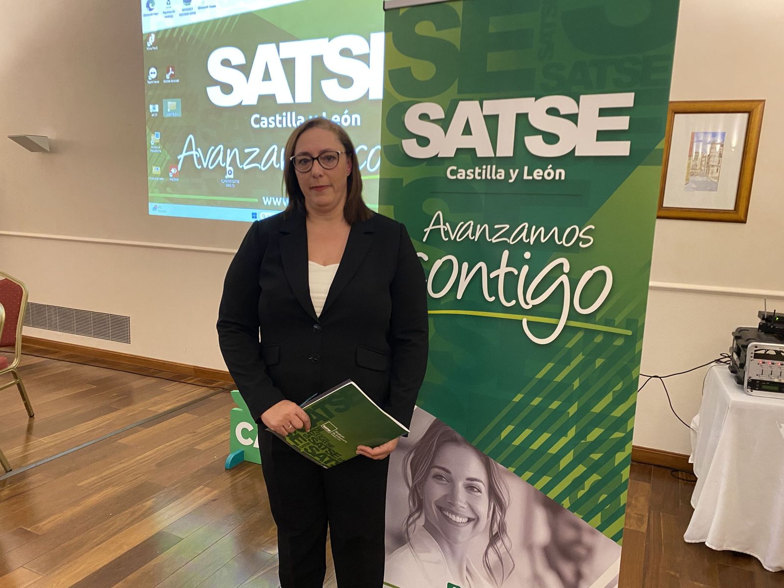 Mercedes Gago reelegida al frente de SATSE Castilla y León