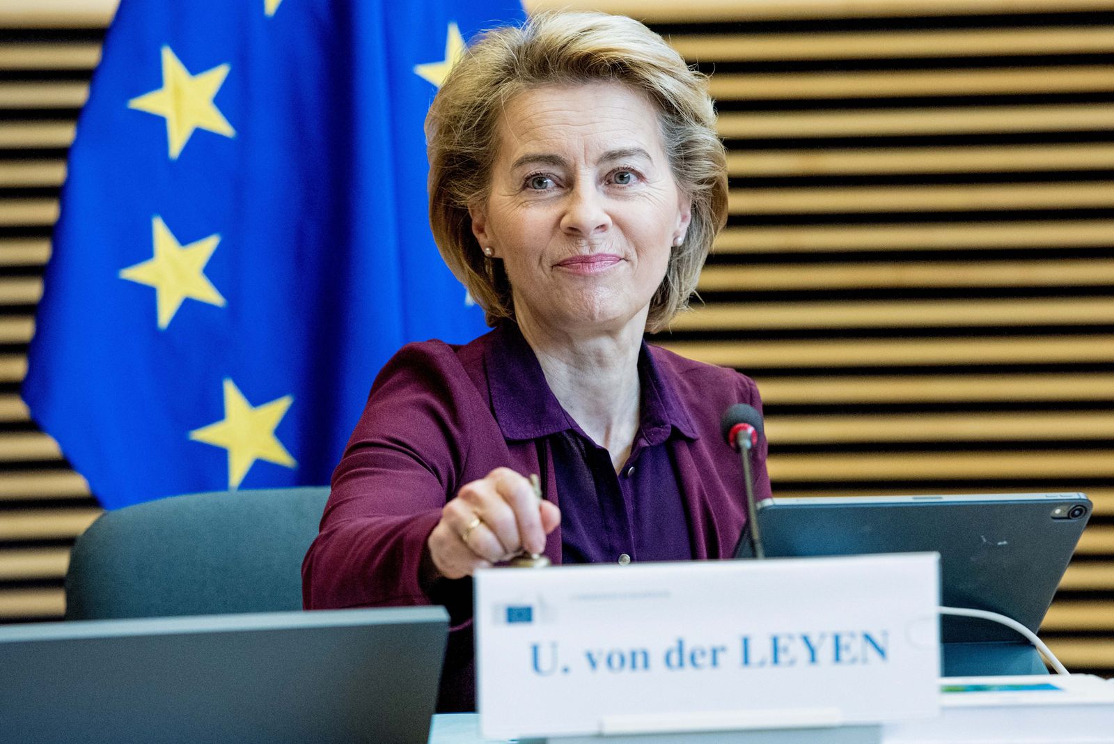 Ursula von der Leyen, presidenta de la Comisión Europea