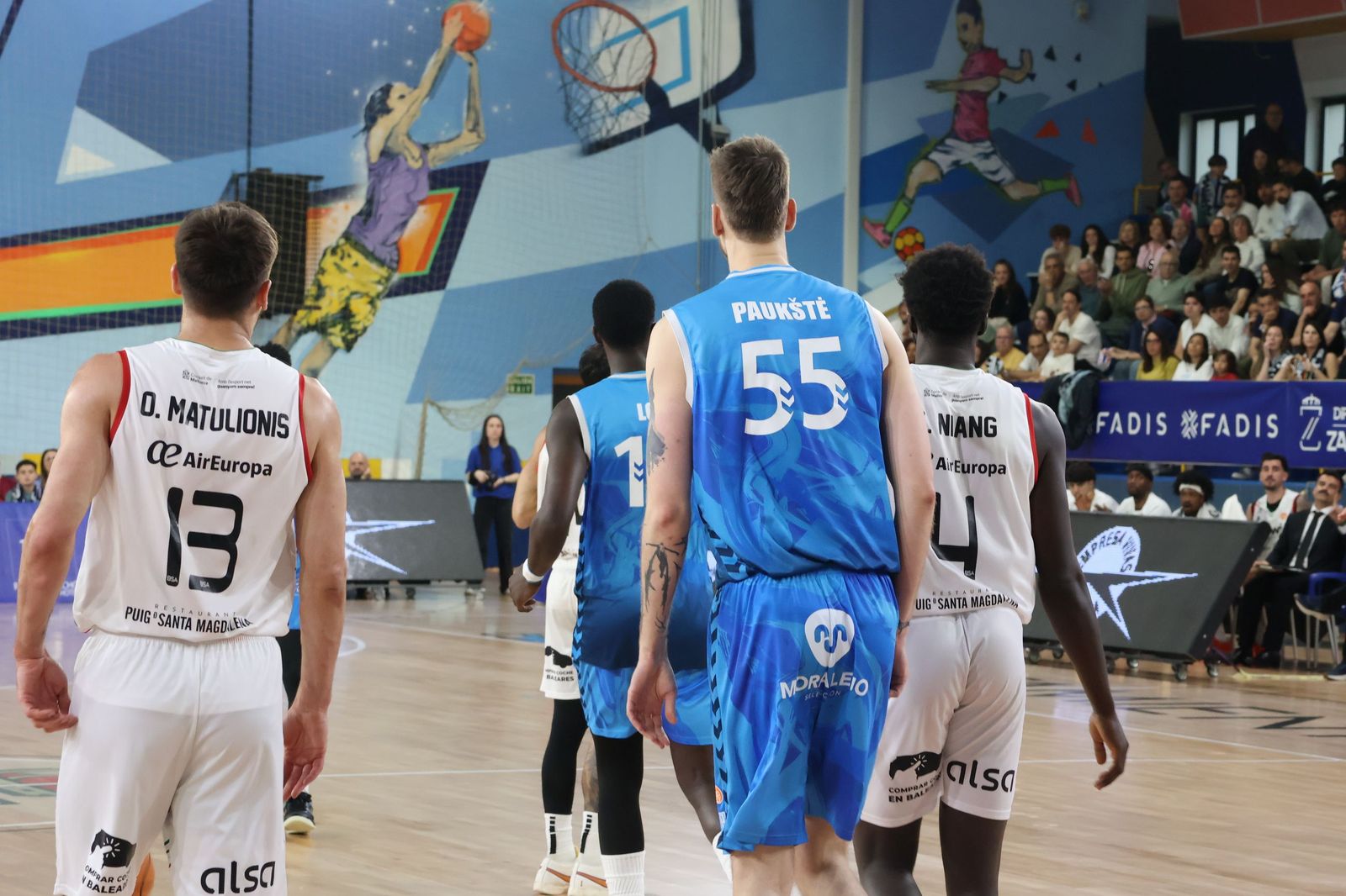 GALERÍA | El encuentro entre el CB Zamora y el Mallorca Basket, en imágenes