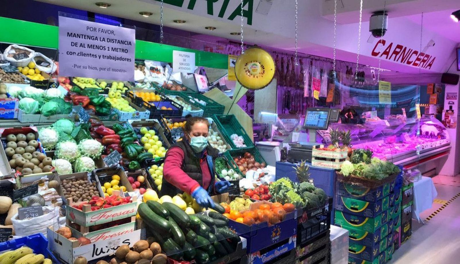 El gasto en alimentación se incrementó casi un siete por ciento en 2020