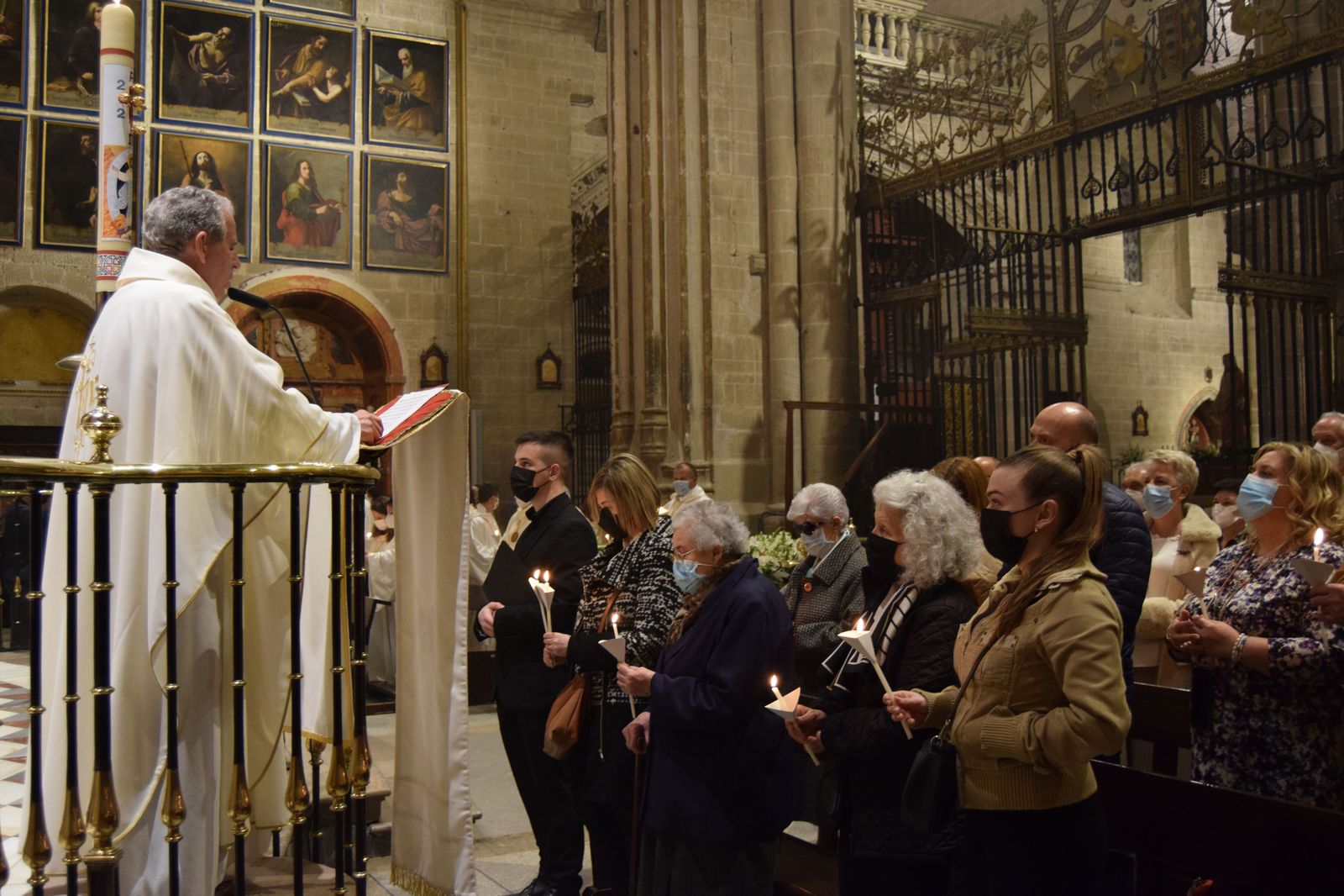 Vigilia Pascual en la Catedral de Zamora (1)