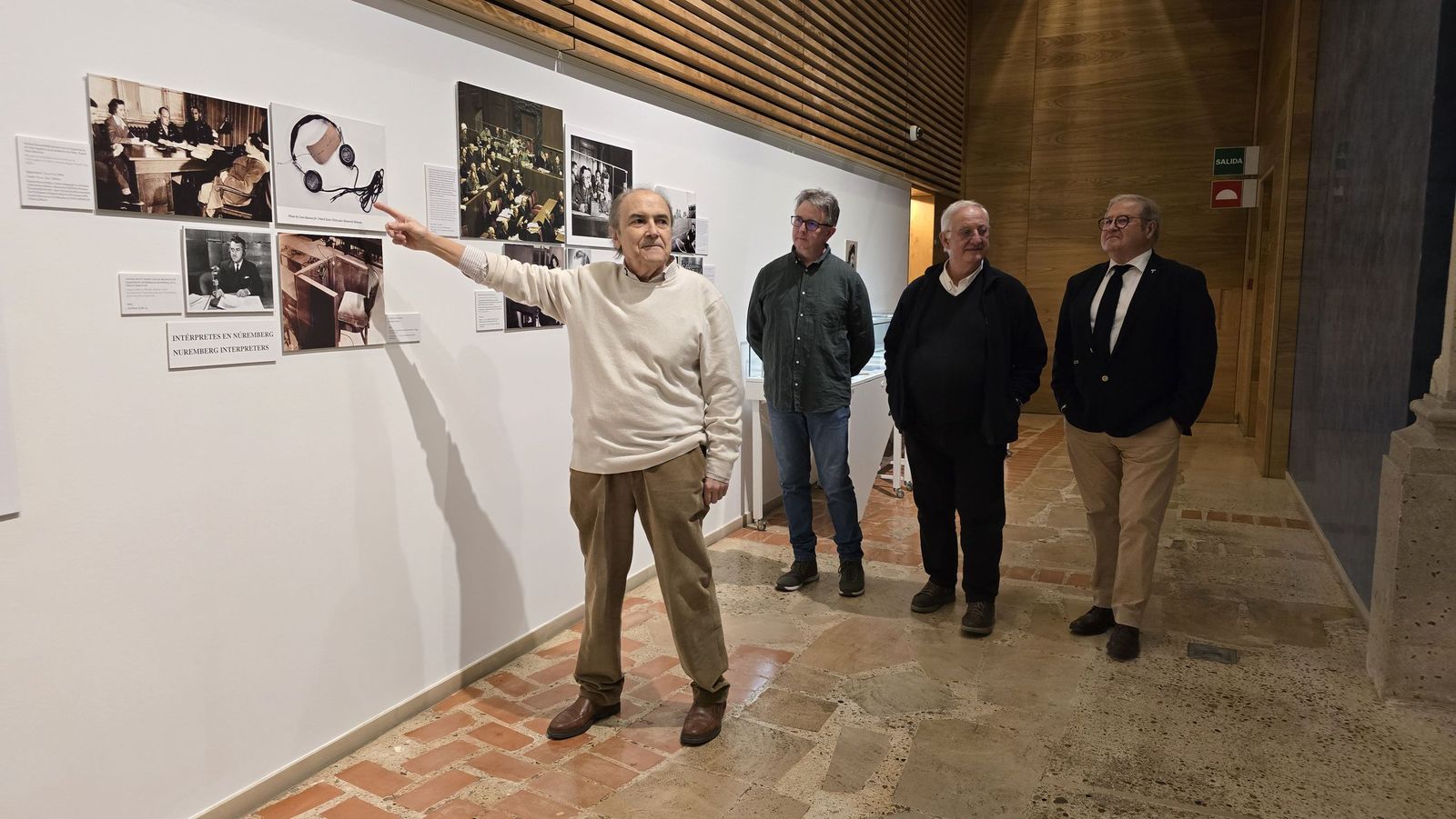 Inauguración de la exposición ‘Intérpretes de lenguas en torno a 1945. Ecos de la historia’