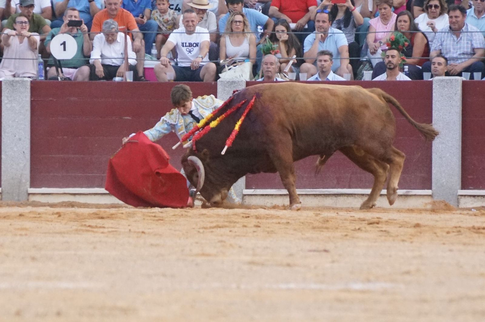 Novillada mixta en picadores en Guijuelo, 17 de agosto