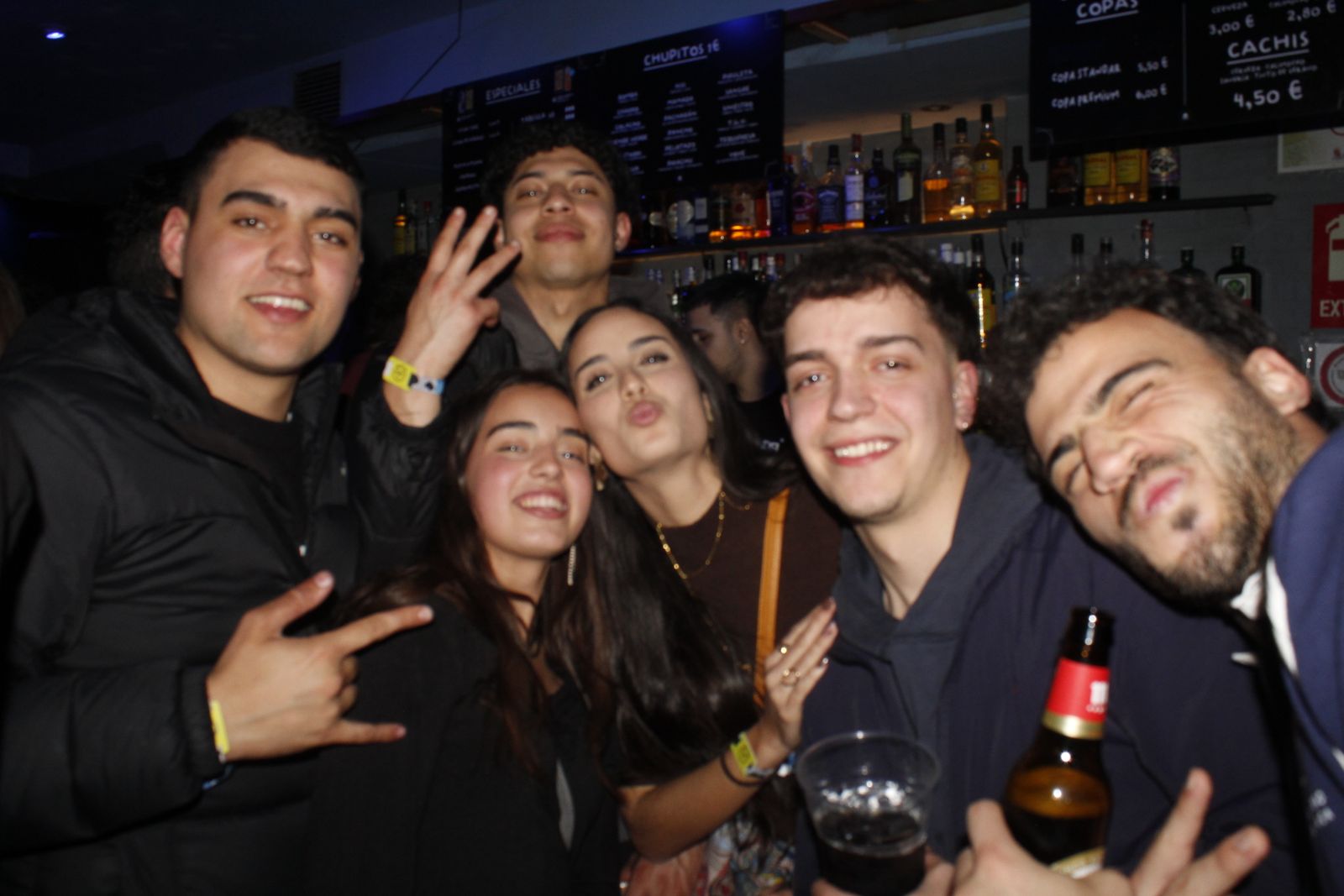 Salamanca de noche, sábado 8 de marzo