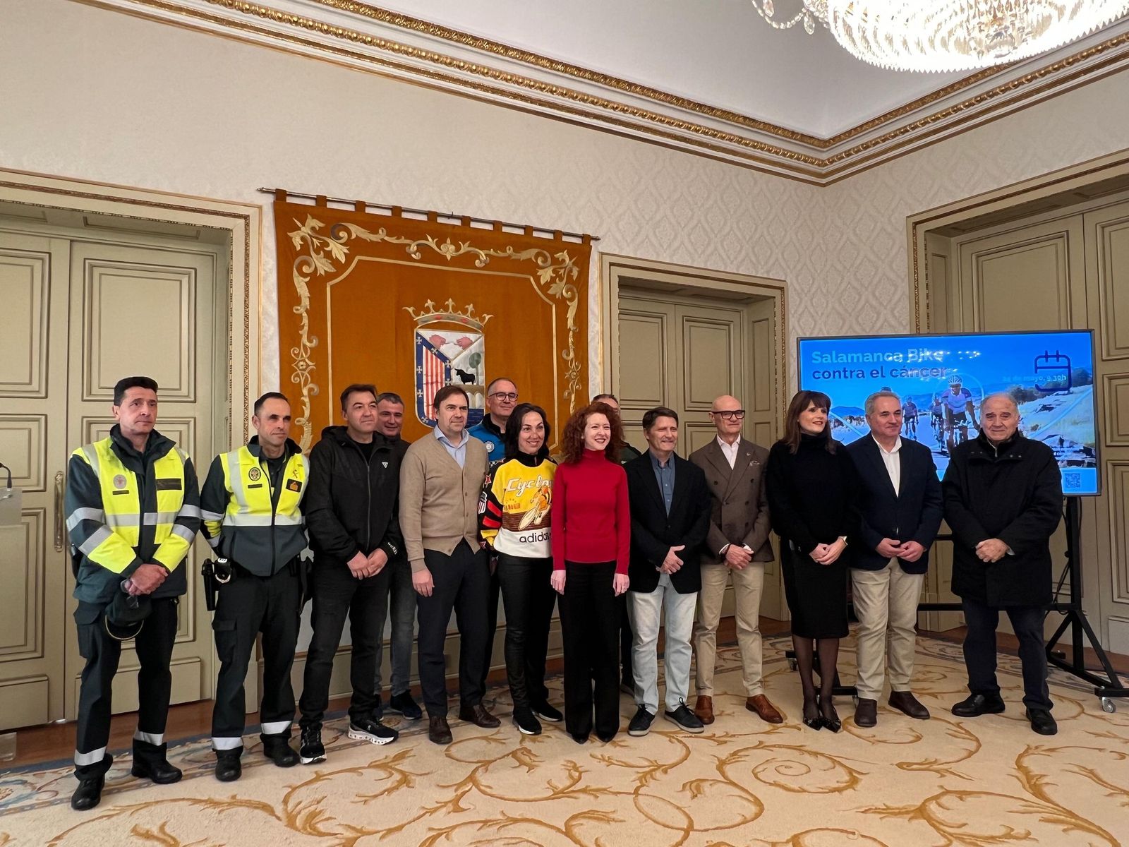Presentación 'Salamanca Bike Contra el Cáncer'