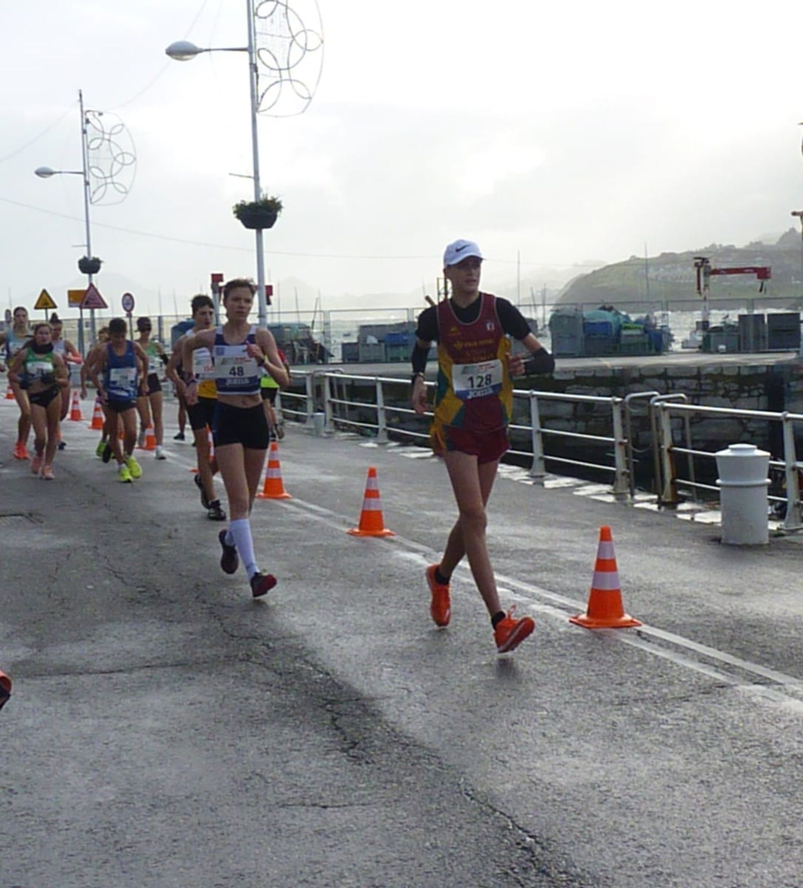Ivan Bueno Vazquez en un momento de la prueba