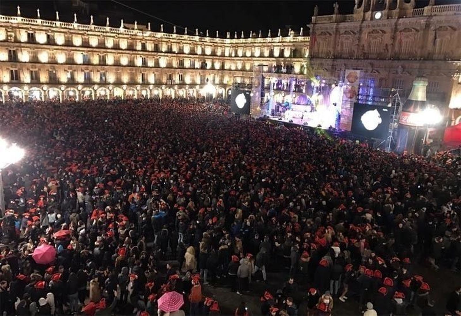 Nochevieja Universitaria en Salamanca. Archivo