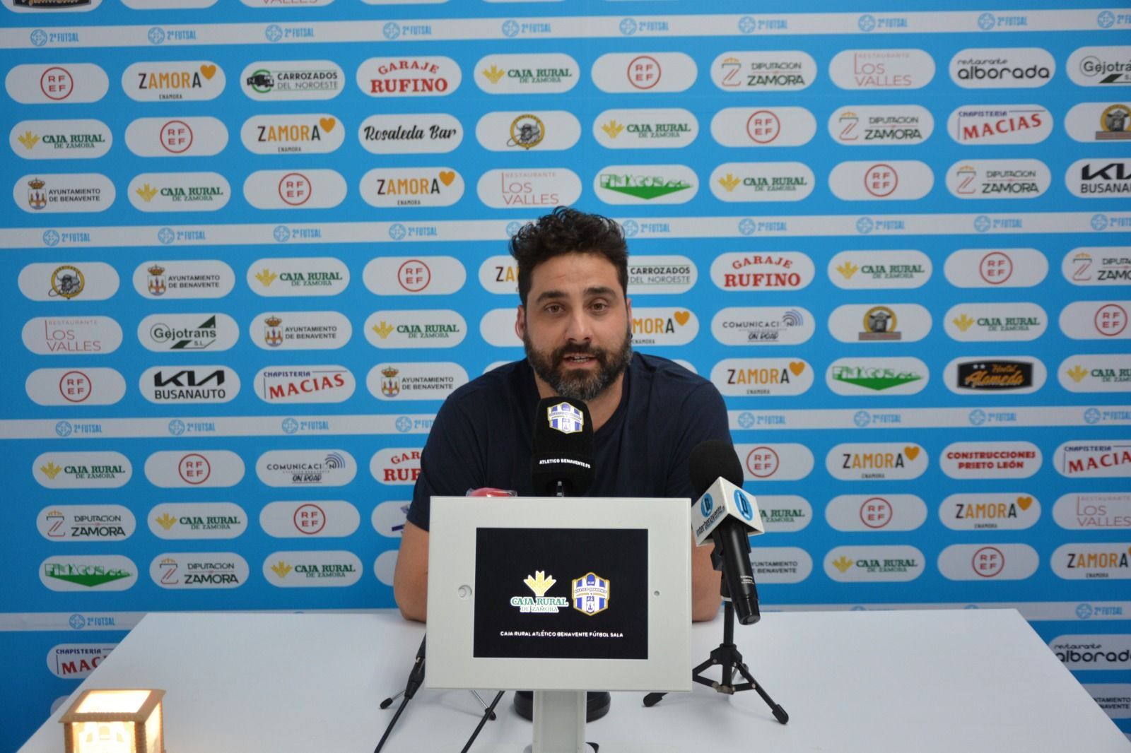 Rueda de prensa del Atlético Benavente