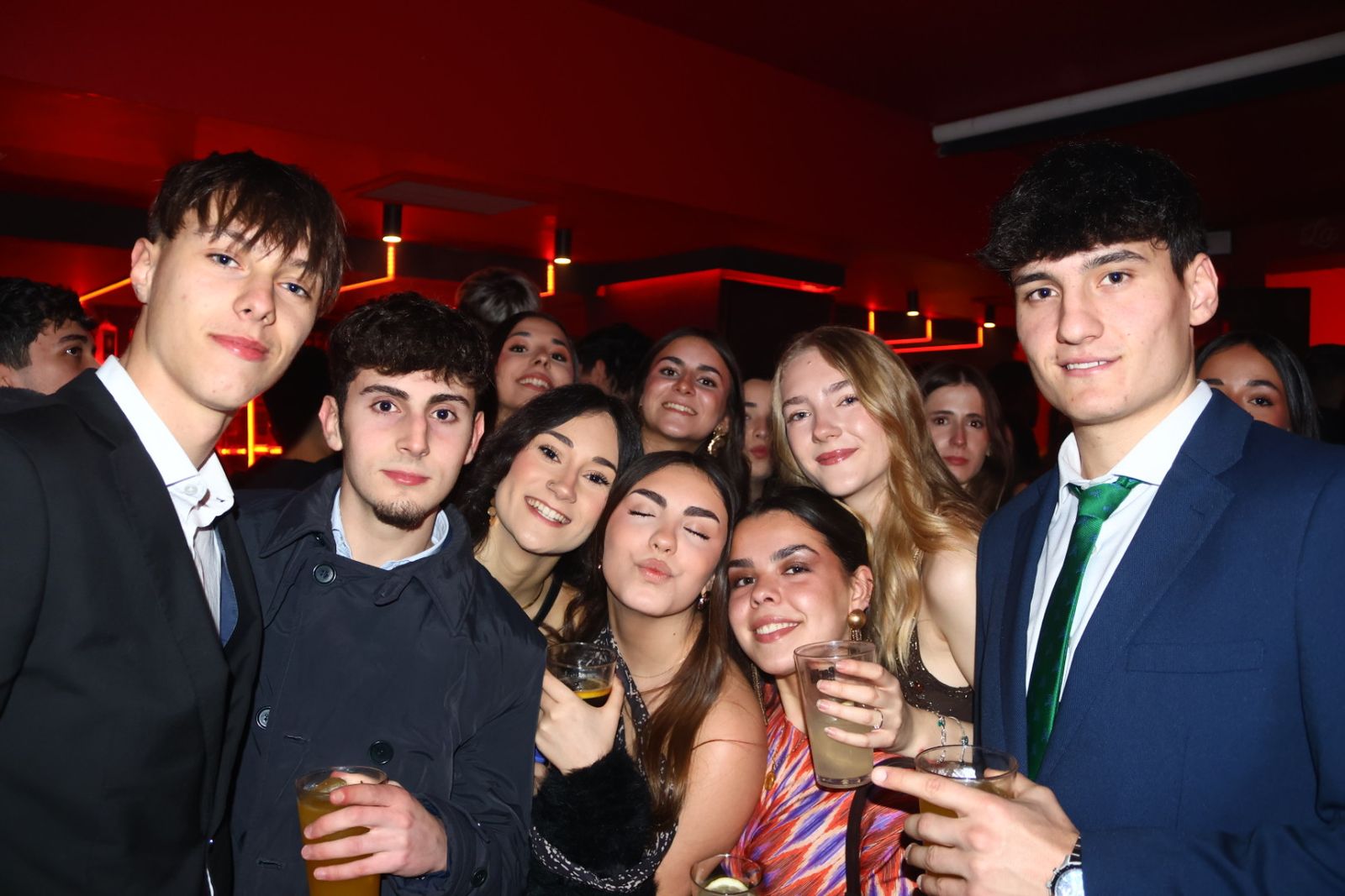 Salamanca de noche, sábado 21 de febrero