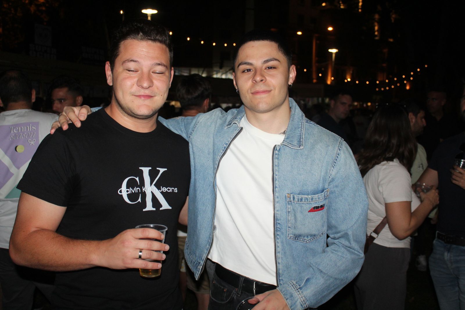 Ambiente en la Feria de Día en la tarde de este viernes