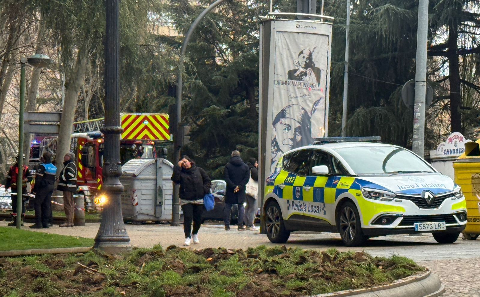 Diferentes incidencias movilizan a los servicios de emergencia en Salamanca