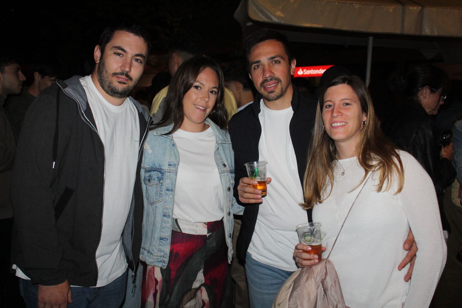 Ambiente en la Feria de Día en la tarde de este