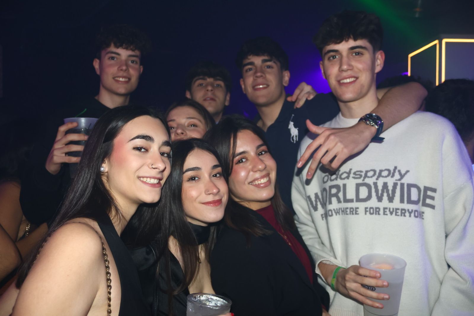 Salamanca de noche, jueves 19 de febrero