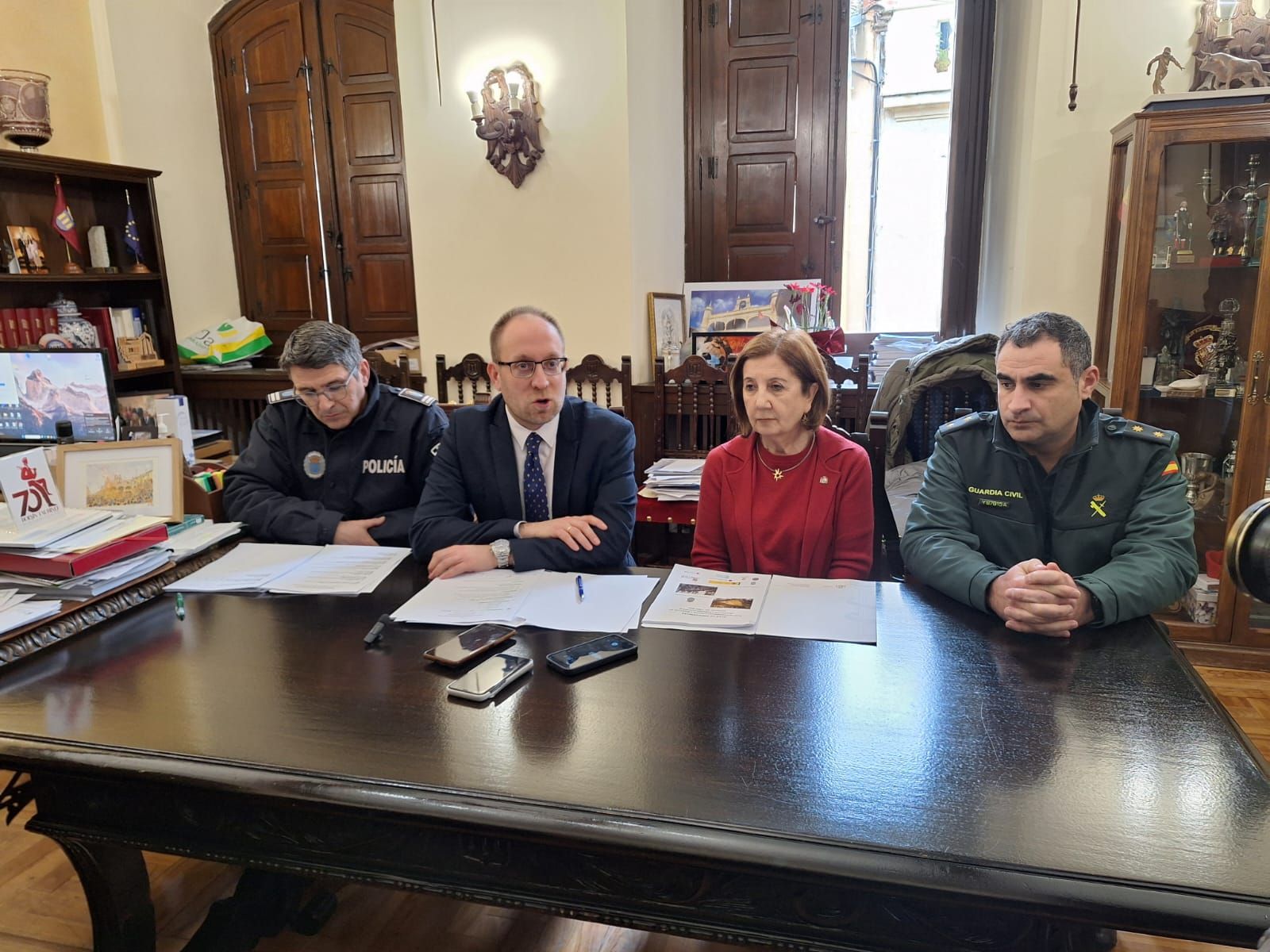 Junta Local de Seguridad con motivo del Carnaval del Toro de Ciudad Rodrigo 2026