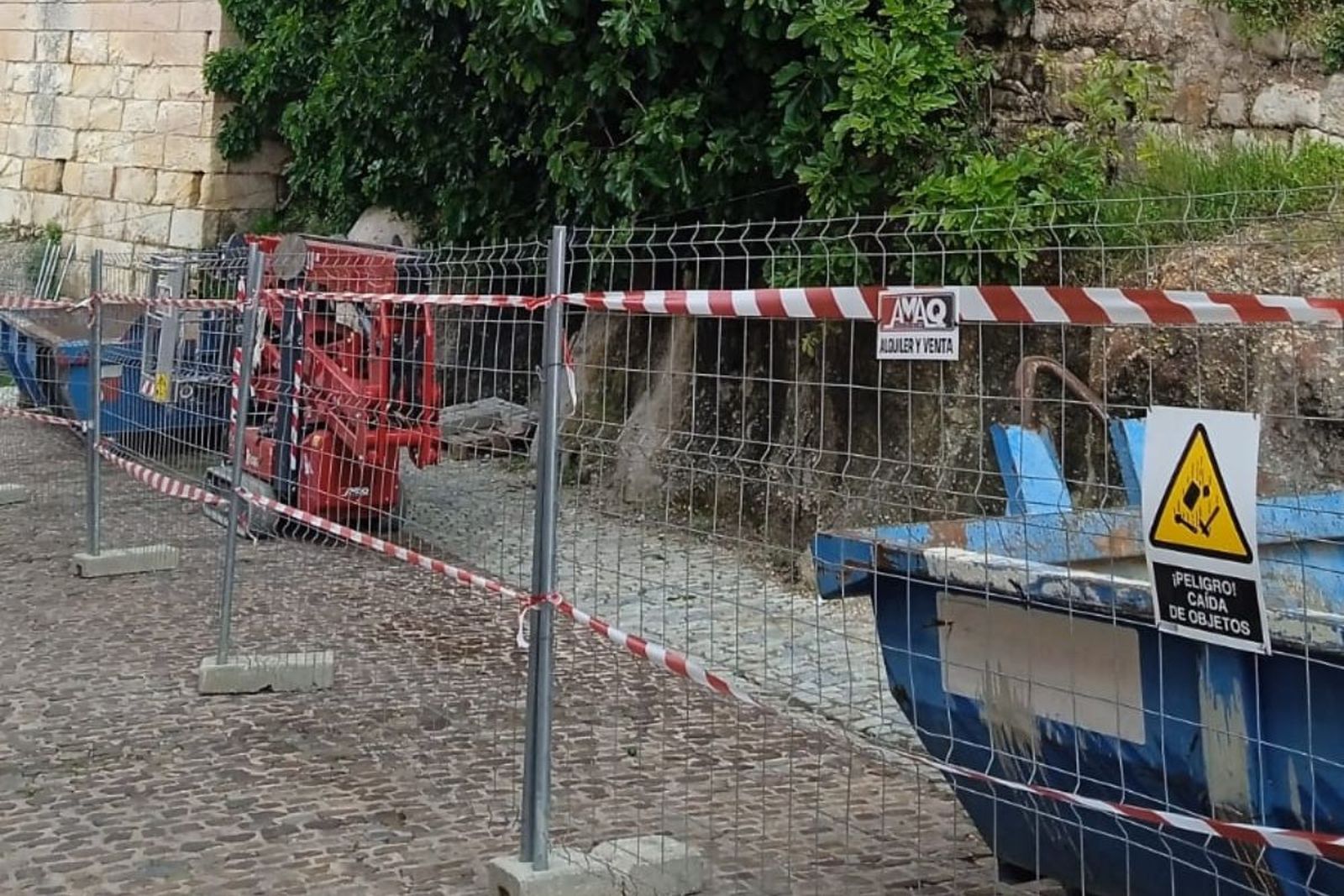 Ecologistas Zamora denuncia que las obras de restauración de la muralla de Zamora destruyen su biodiversidad