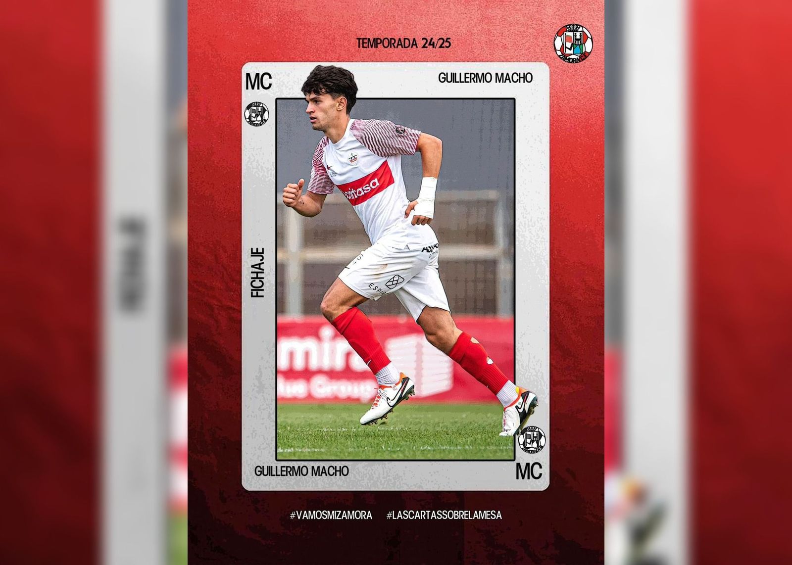 Guillermo Macho, segundo fichaje del Zamora CF