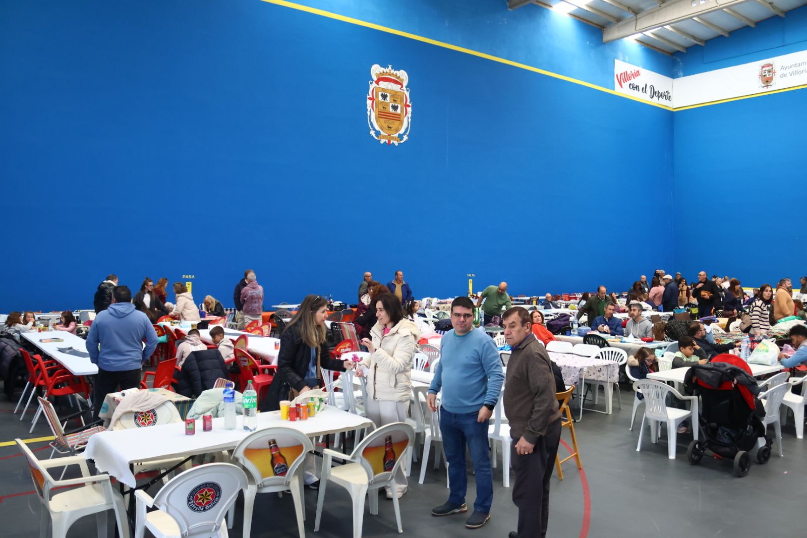 Paella popular en Villoria