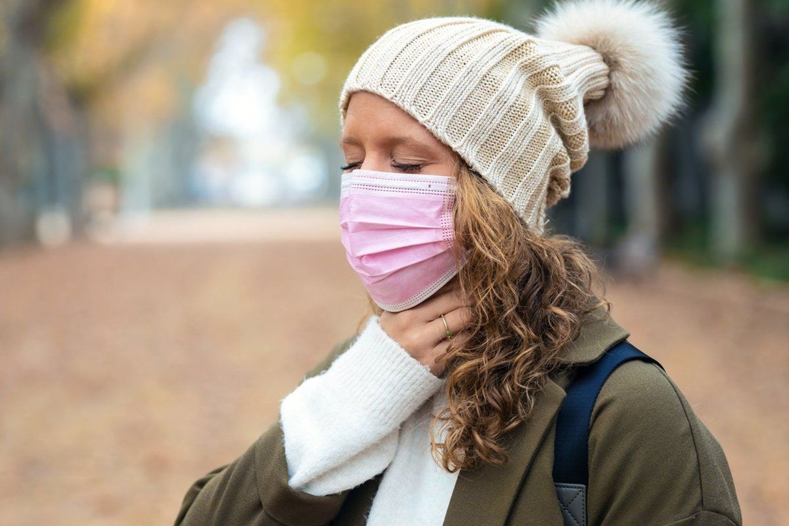 Dolor de garganta. Foto Infosalus