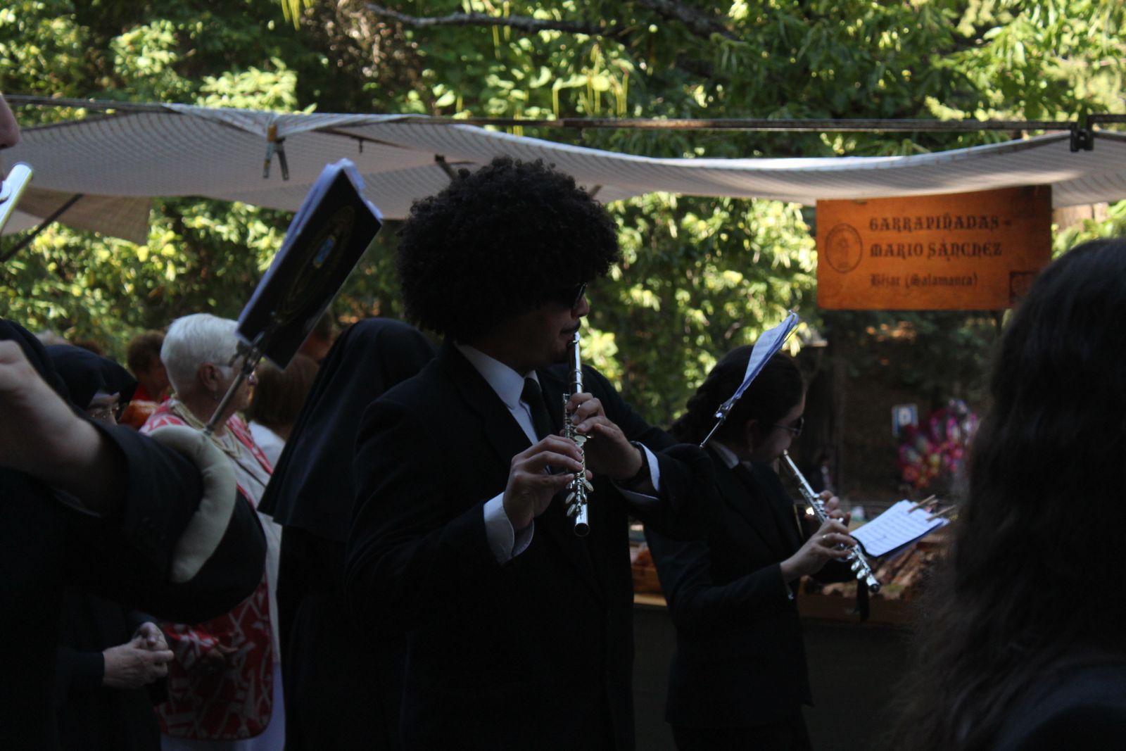 Béjar, misa y procesión en el santuario de Nuestra Señora del Castañar