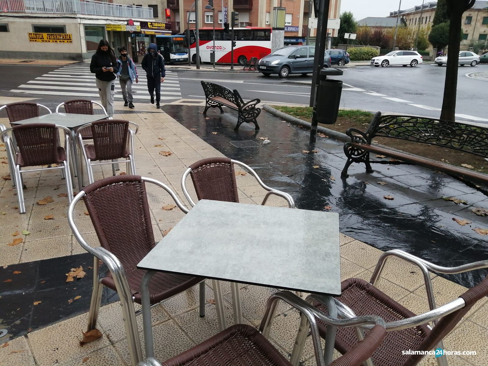 Terrazas lluvia coronavirus Covid