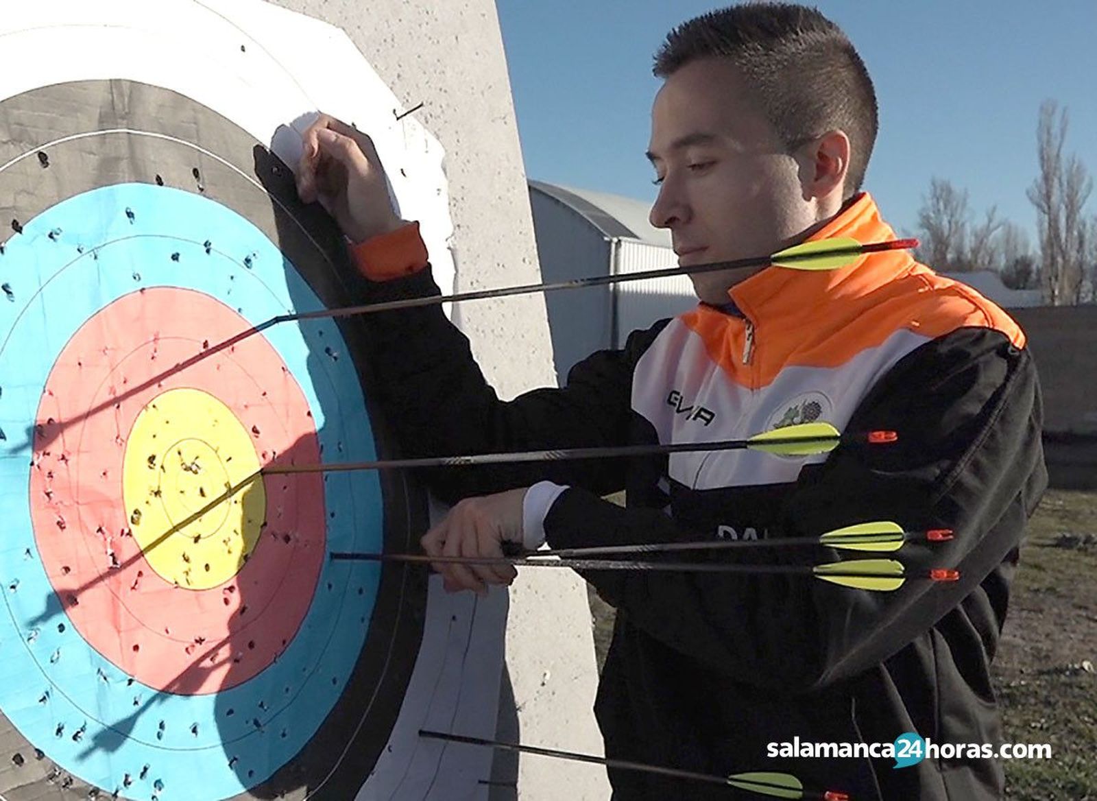 Daniel Martín Anaya, arquero salmantino | FOTO SALAMANCA24HORAS.COM