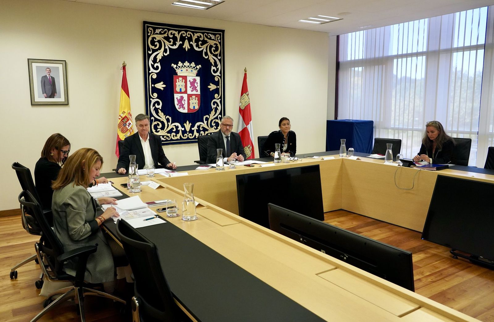 Reunión de la mesa de las Cortes