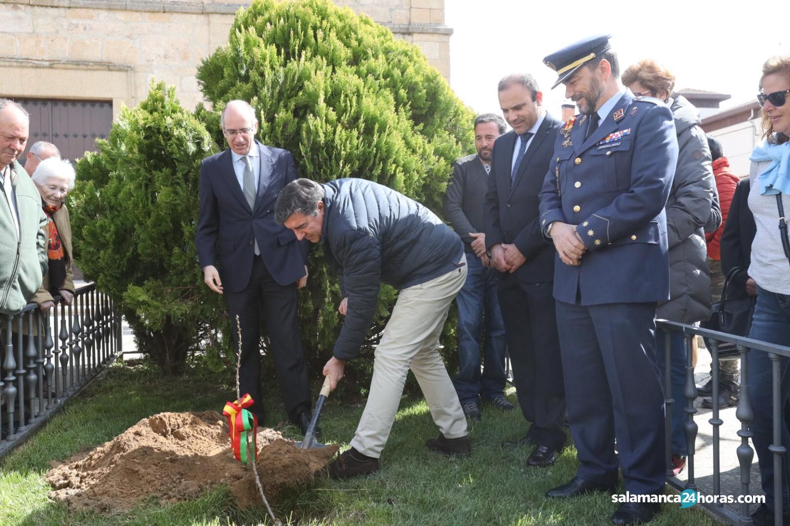 Una de las fiestas del Almendro de antes de la pandemia