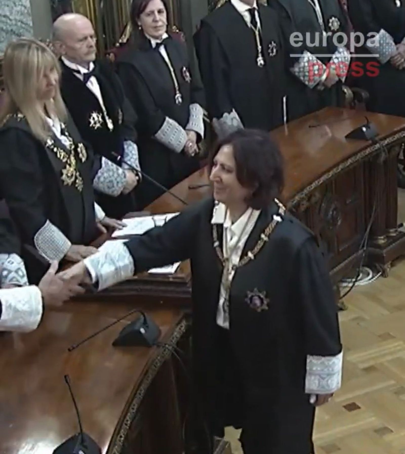 Toma de posesión de Teresa Peramato