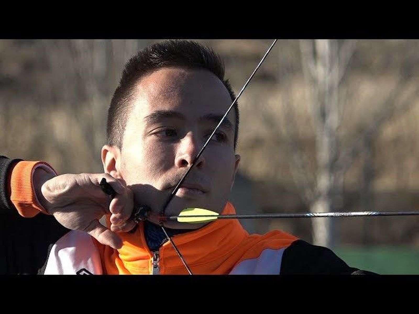 Daniel Martín, arquero invidente salmantino