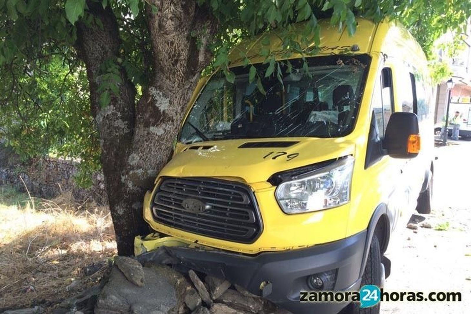 Accidente Autobús Escolar Sanabria