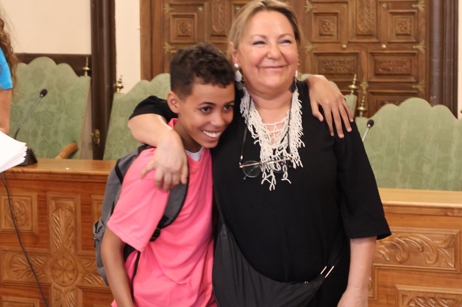 Llegada de los niños Saharauis y encuentro con las familias de acogida