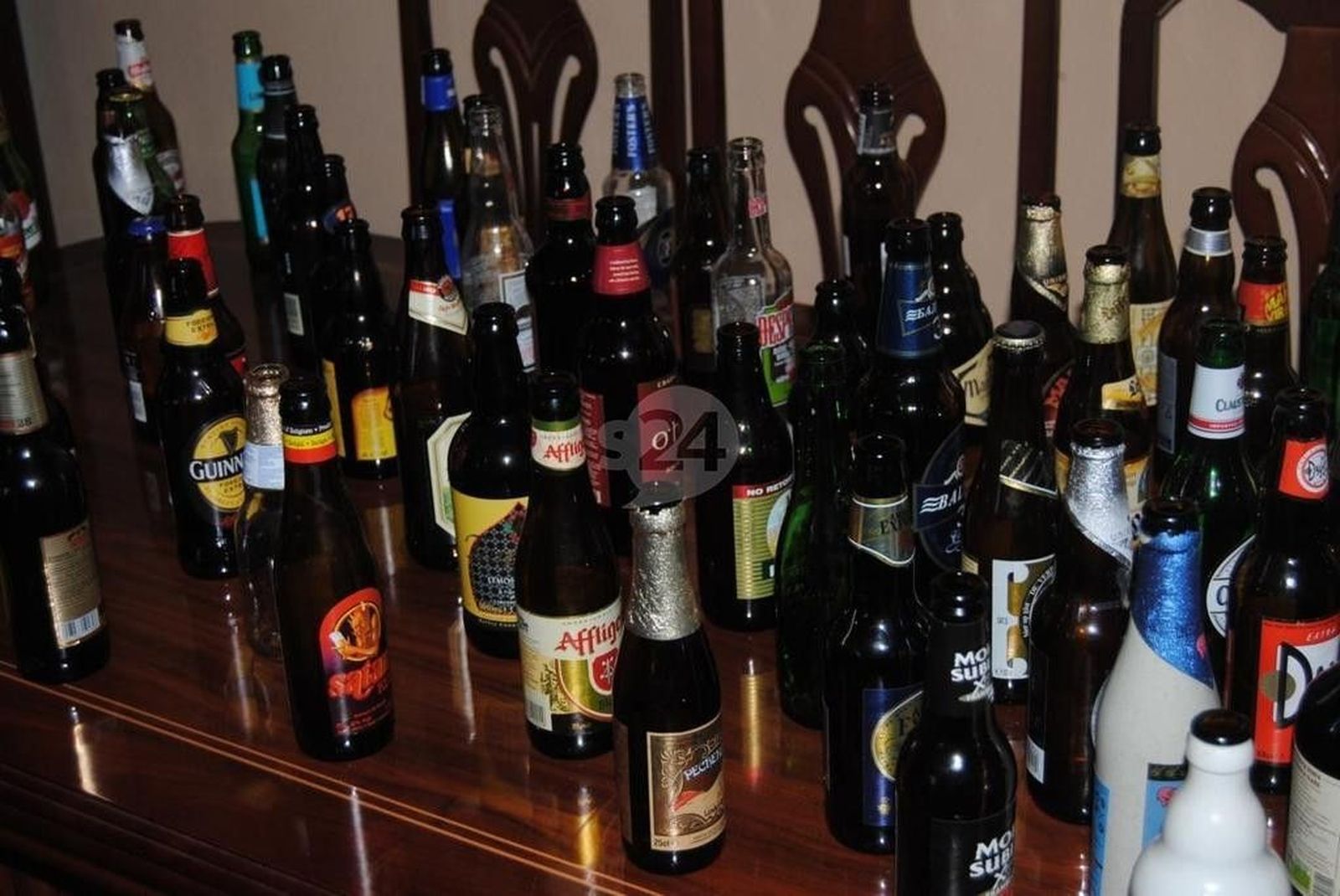 Coleccionista: Botellas de cerveza